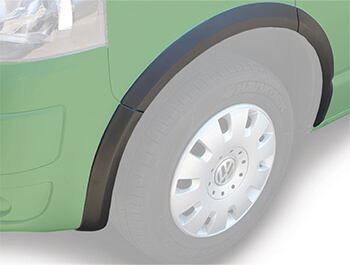 VW T6.1 SWB Outer Wheel Arches for Twin Sliding & Barn Doors ABS